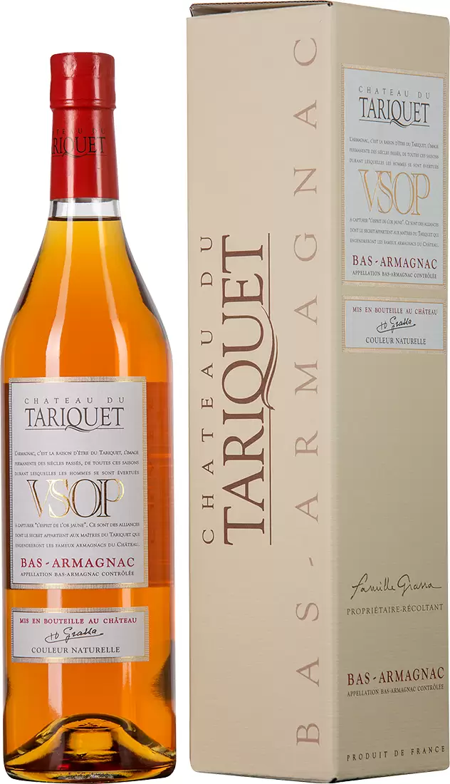 Арманьяк Chateau du Tariquet VSOP Bas Armagnac AOC 0.7 л Gift Box