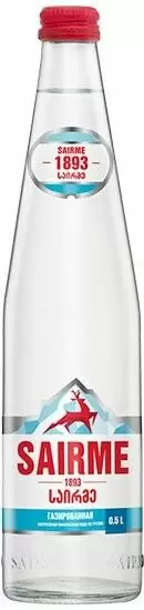 Вода газированная Sairme Glass 0.5 л