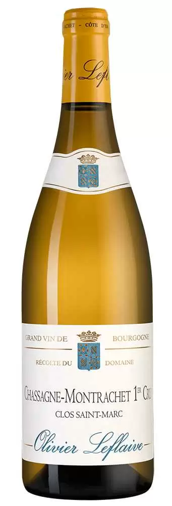 Вино Chassagne-Montrachet Premier Cru Clos Saint Marc Olivier Leflaive Freres 2019 г. 0.75 л