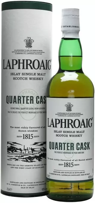 Виски Laphroaig Quarter Cask 0.7 л Gift Box
