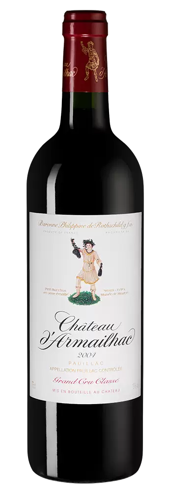 Вино Chateau d'Armailhac 2004 г. 0.75 л