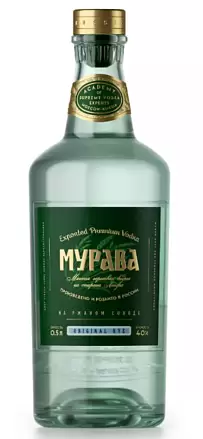 Водка Мурава Оригинальная Ржаная 0.5 л