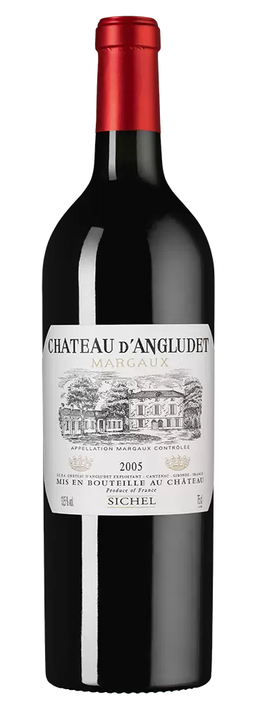Вино Chateau d'Angludet 2005 г. 0.75 л