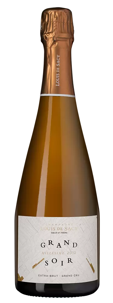 Шампанское Champagne Grand Soir Louis de Sacy 2012 г. 0.75 л
