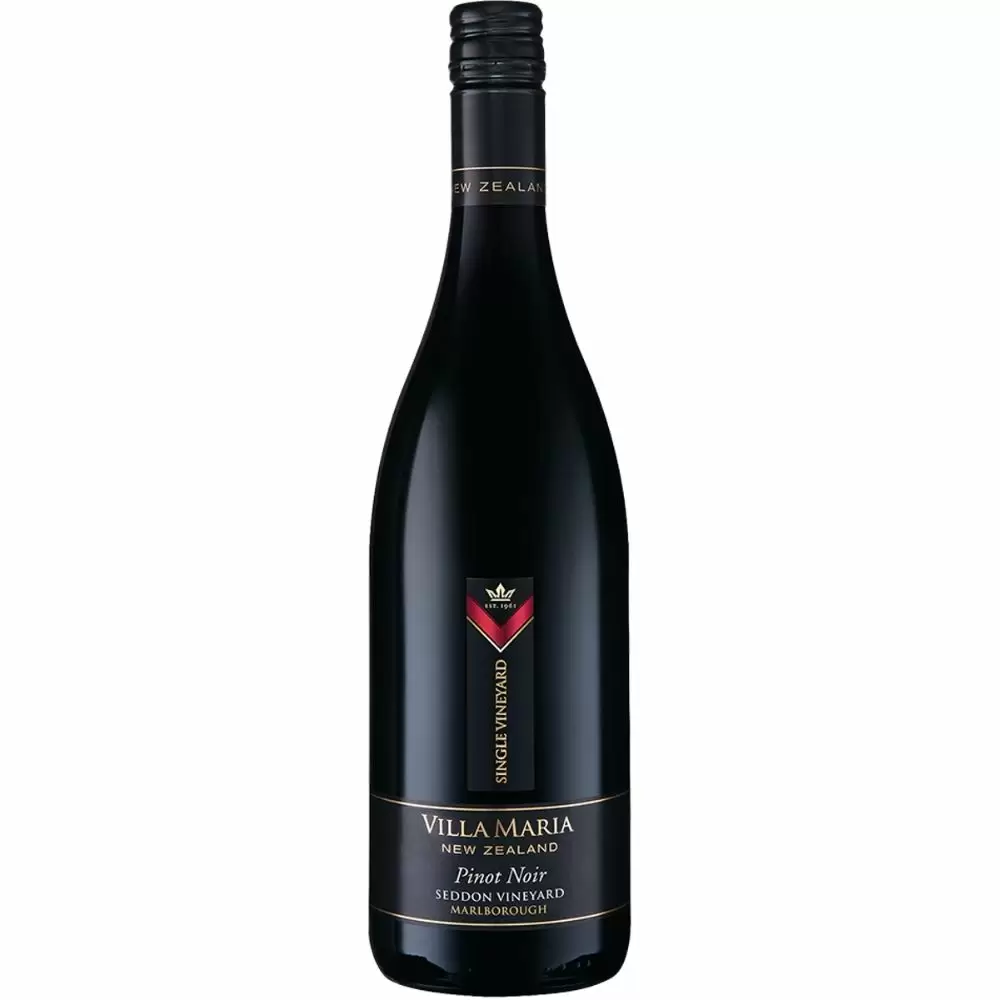 Вино Villa Maria Seddon Vineyard Pinot Noir Marlborough 2018 г. 0.75 л