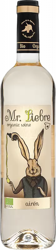 Вино Mr Liebre Organic Airen 2020 г. 0.75 л