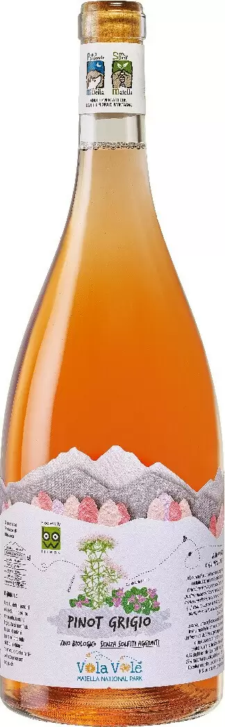 Вино Cantina Orsogna Vola Vole Maiella National Park Pinot Grigio Terre di Chieti IGP 0.75 л