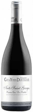 Вино Domaine Guy & Yvan Dufouleur Nuits-Saint-Georges 1ER Cru Les Poulettes 2018 г. 0.75 л