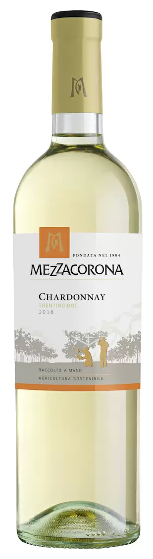 Вино Chardonnay Mezzacorona Trentino DOC 0.75 л