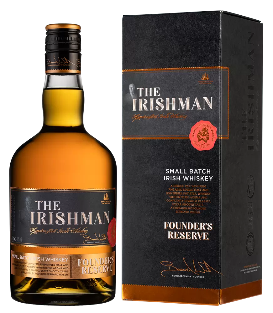 Виски The Irishman Founder's Reserve 0.7 л Gift Box