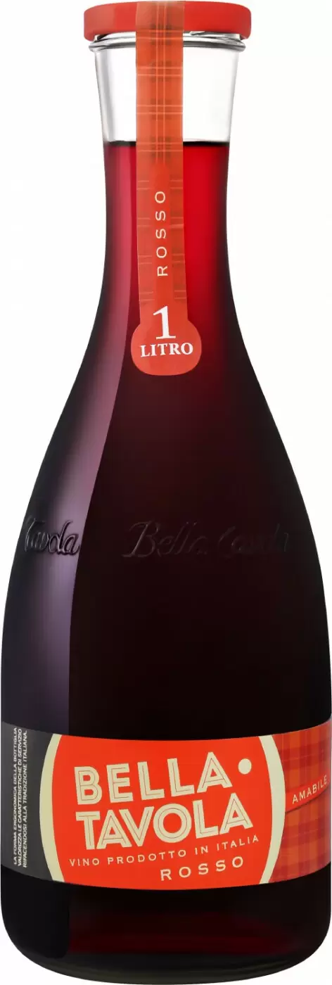 Вино Riunite Bella Tavola Rosso Semi-sweet 1 л