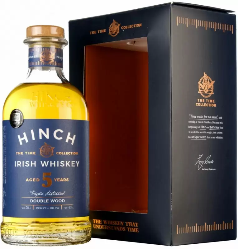 Виски Hinch Double Wood 5 Years Old 0.7 л в подарочной упаковке