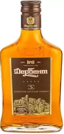 Коньяк Дербент 5 звезд 0.25 л