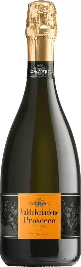 Игристое вино Cornaro Valdobbiadene Prosecco Superiore DOCG Extra Dry 0.75 л