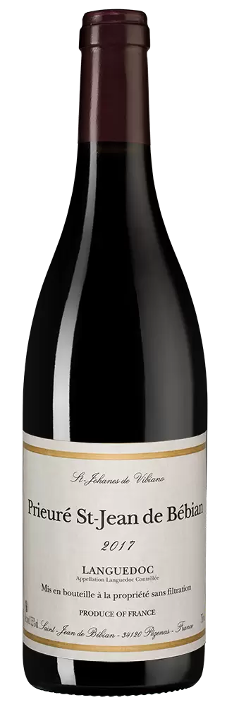 Вино Prieure Saint-Jean de Bebian Languedoc 2017 г. 0.75 л