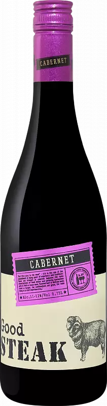 Вино Гуд Стейк Каберне Кубань 0.75 л