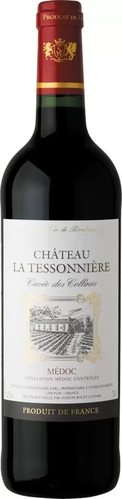 Вино Chateau la Tessonniere Medoc AOC 0.75 л