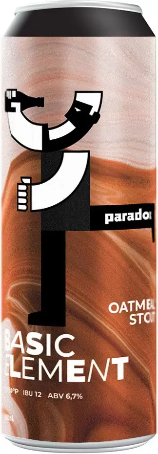 Пиво Paradox Basic Element Oatmeal Stout Can 0.5 л