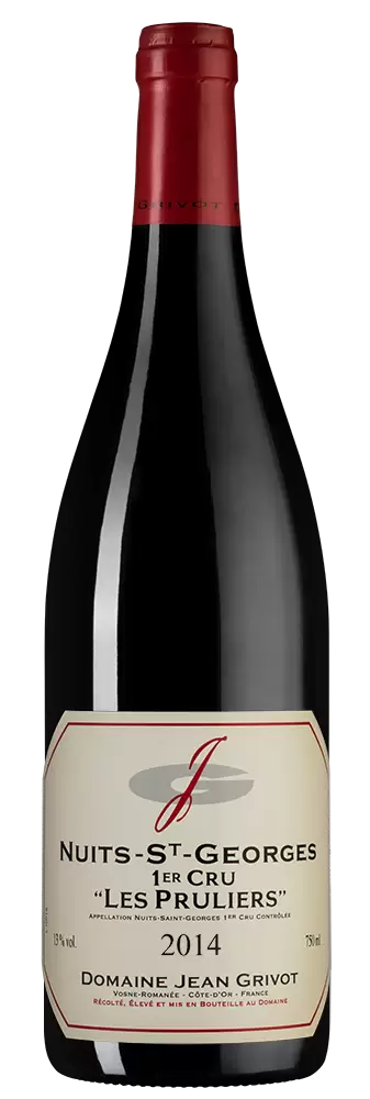 Вино Nuits-Saint-Georges Premier Cru Les Pruliers 2014 г. 0.75 л