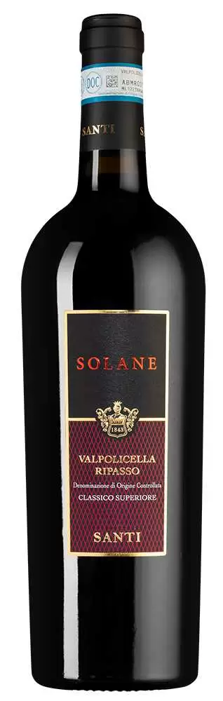 Вино Solane Valpolicella Ripasso Classico Superiore 0.75 л