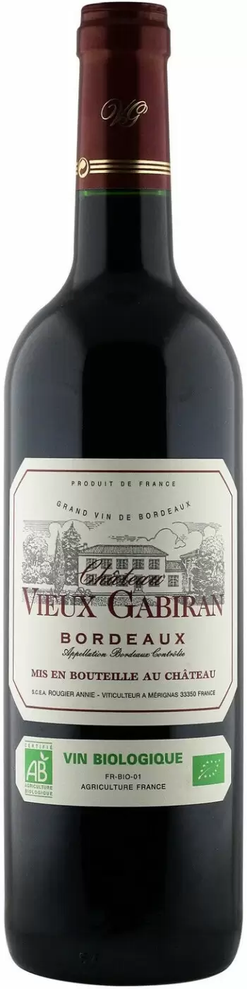 Вино Chateau Le Vieux Gabiran 0.75 л