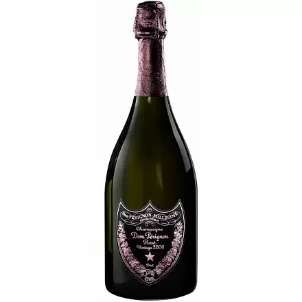 Moet Chandon Dom Perignon Rose Vintage co светящейся этикеткой 2006