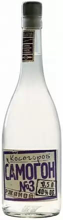 Водка Косогоров Самогон № 3 Ржаной 0.5 л