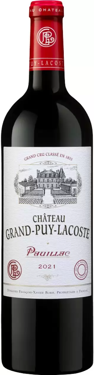 Вино Chateau Grand-Puy-Lacoste 2021 г. 0.75 л