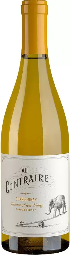 Вино Au Contraire Chardonnay Russian River Valley 0.75 л