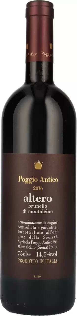 Вино Poggio Antico Altero Brunello di Montalcino DOCG 2016 г. 0.75 л