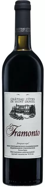 Вино Chateau Cotes de Saint Daniel Tramonto 0.75 л