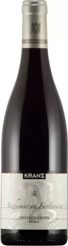 Вино Kranz Arzheimer am Furstenweg Spatburgunder Trocken 2018 г. 0.75 л