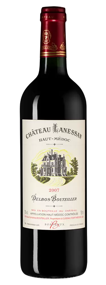 Вино Chateau Lanessan 2007 г. 0.75 л