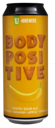 Пиво 4 Brewers Bodypositive Sour Ale 1 Can 0.5 л