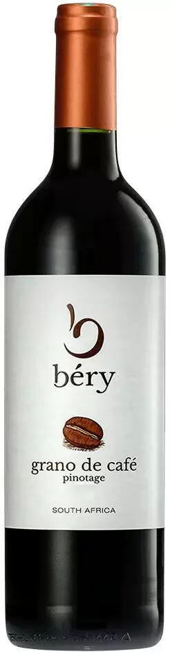 Вино Bery Pinotage Grano de Cafe Western Cape WO Mooiplaas Wine Estate 2020 г. 0.75 л
