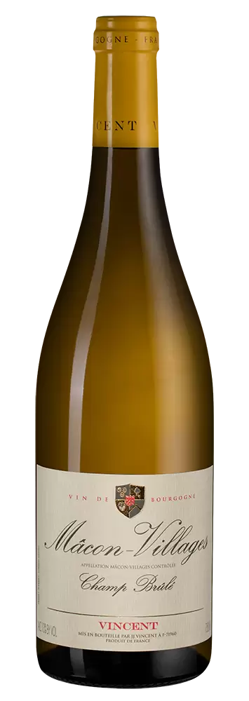 Вино Macon Villages Champ Brule Vincent 2019 г. 0.75 л