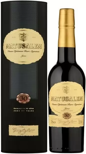 Херес Matusalem Oloroso Cream VORS 0.375 л Gift Box
