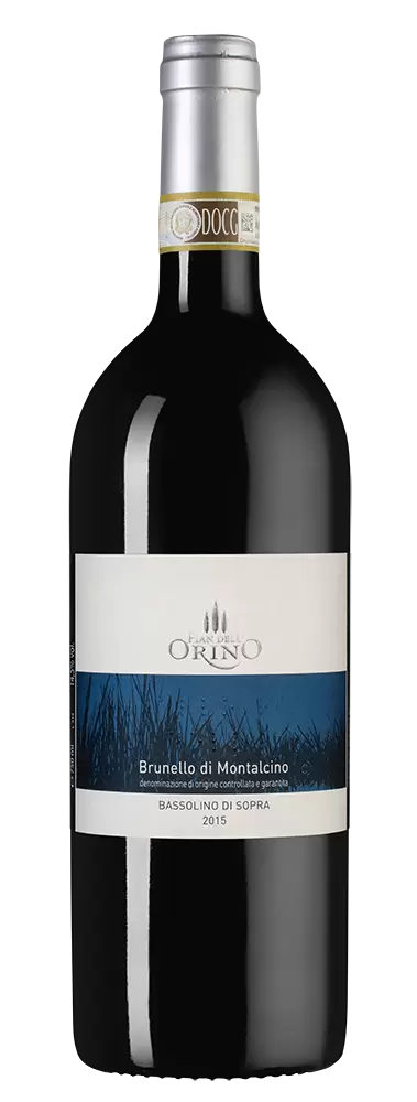Вино Brunello di Montalcino Bassolino di Sopra Pian dell'Orino 2015 г. 0.75 л