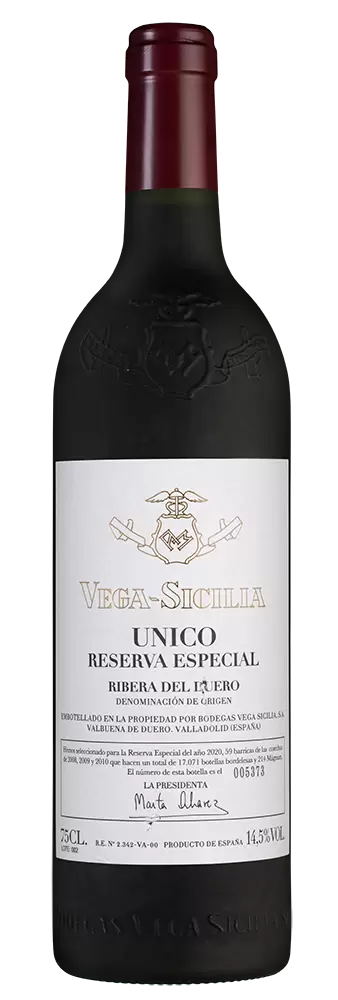 Вино Vega Sicilia Unico Reserva Especial 2010 г. 0.75 л