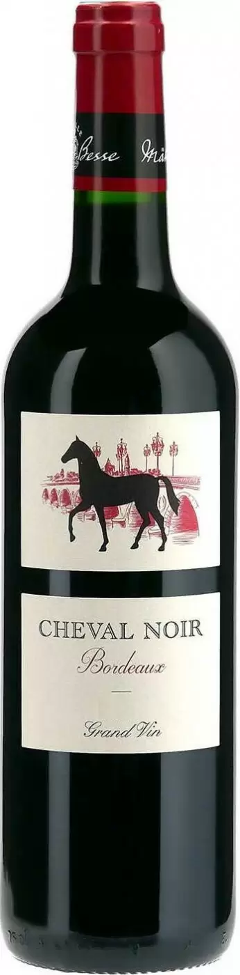 Вино Cheval Noir Bordeaux AOC 0.75 л