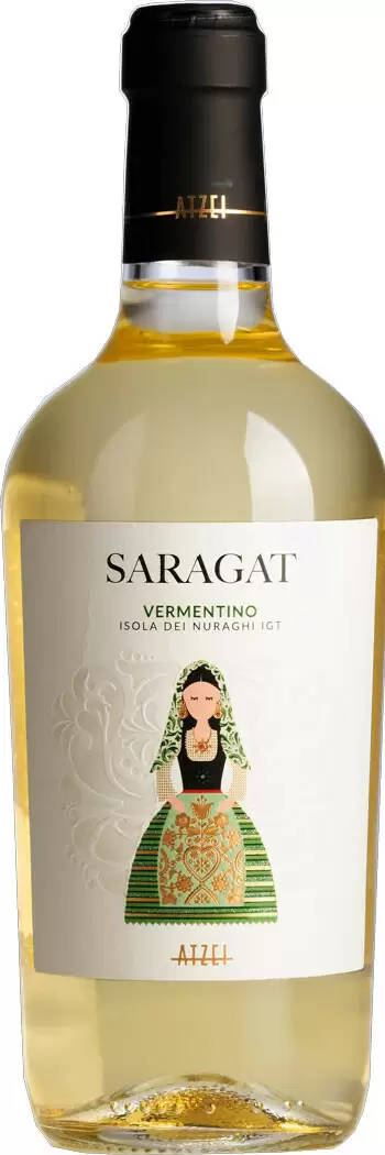 Вино Atzei Saragat Vermentinо Isola dei Nuraghi IGT 0.75 л