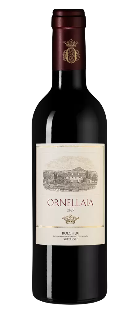 Вино Ornellaia 2019 г. 0.375 л