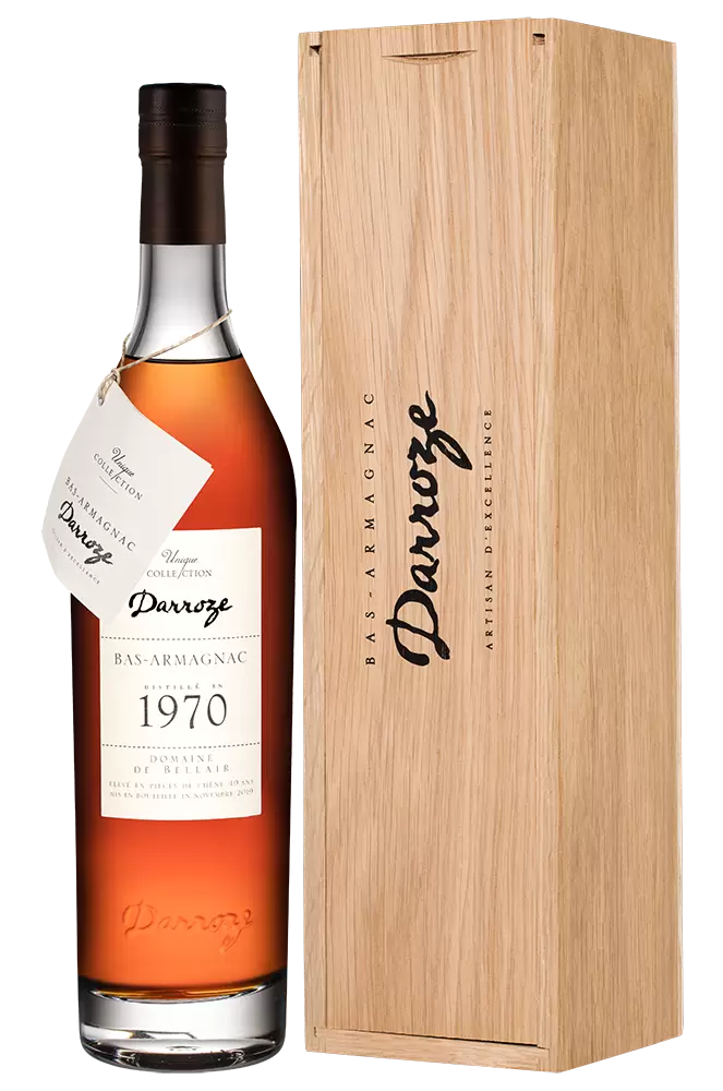 Арманьяк Darroze Unique Collection Domaine de Bel Air 1970 г. 0.7 л Gift Box