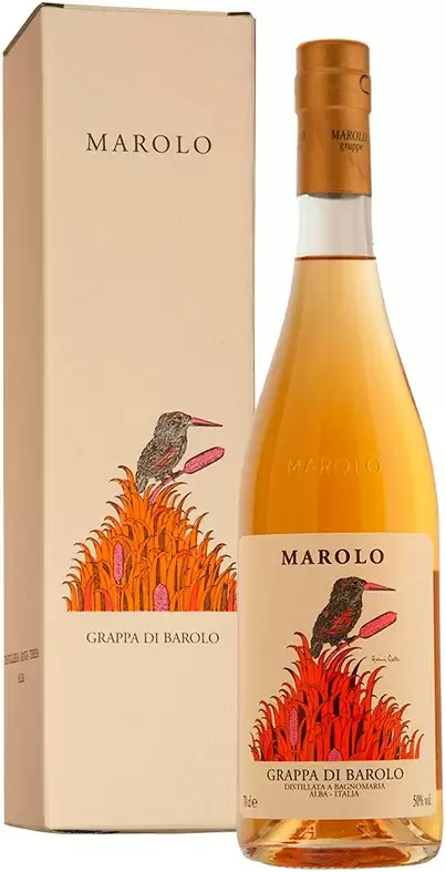 Граппа Grappa di Barolo Barriques 0.7 л в подарочной упаковке