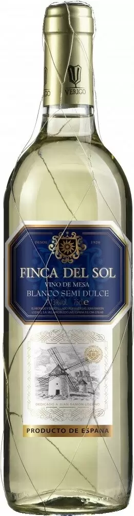 Вино Finca del Sol Blanco Semidulce 0.75 л