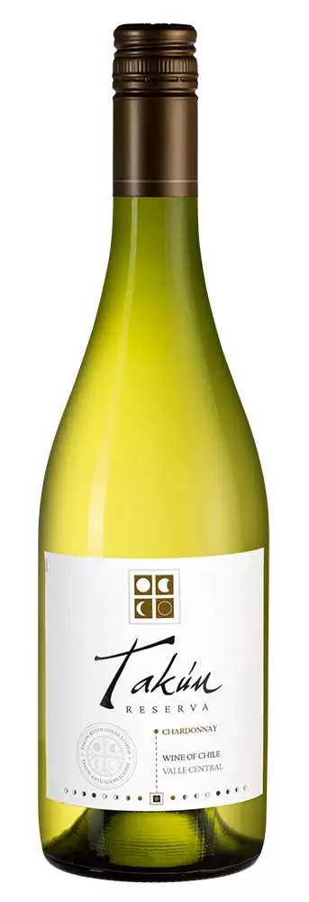 Вино Takun Chardonnay Reserva 2021 г. 0.75 л