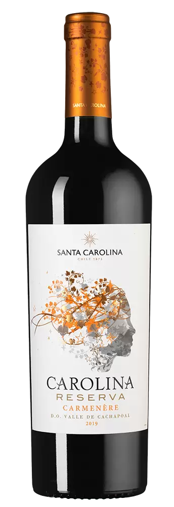 Вино Carolina Reserva Carmenere 2018 г. 0.75 л