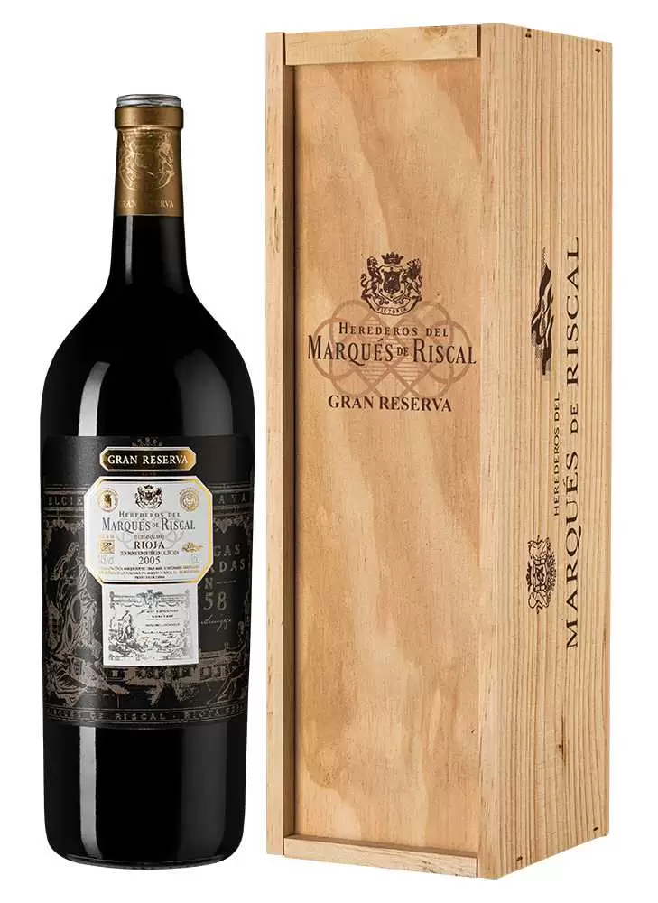 Вино Marques de Riscal Gran Reserva 2016 г. 1.5 л Gift Box