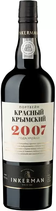 Портвейн Инкерман Красный Крымский 0.75 л