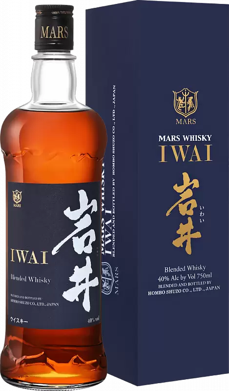 Виски Iwai Hombo Shuzo 0.75 л Gift Box